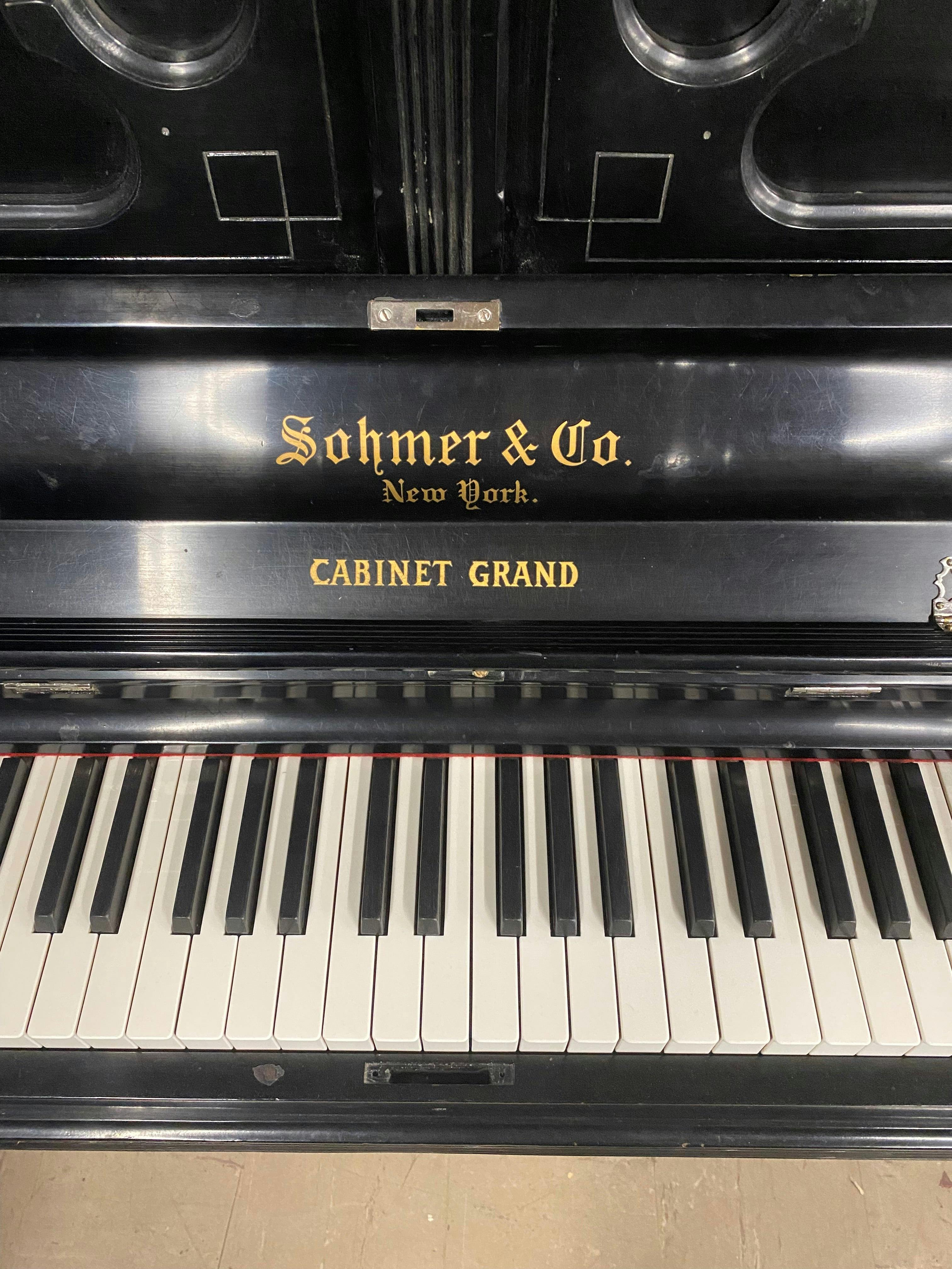 Sohmer Victorian Upright Piano - PhotoNov142023_13640PM