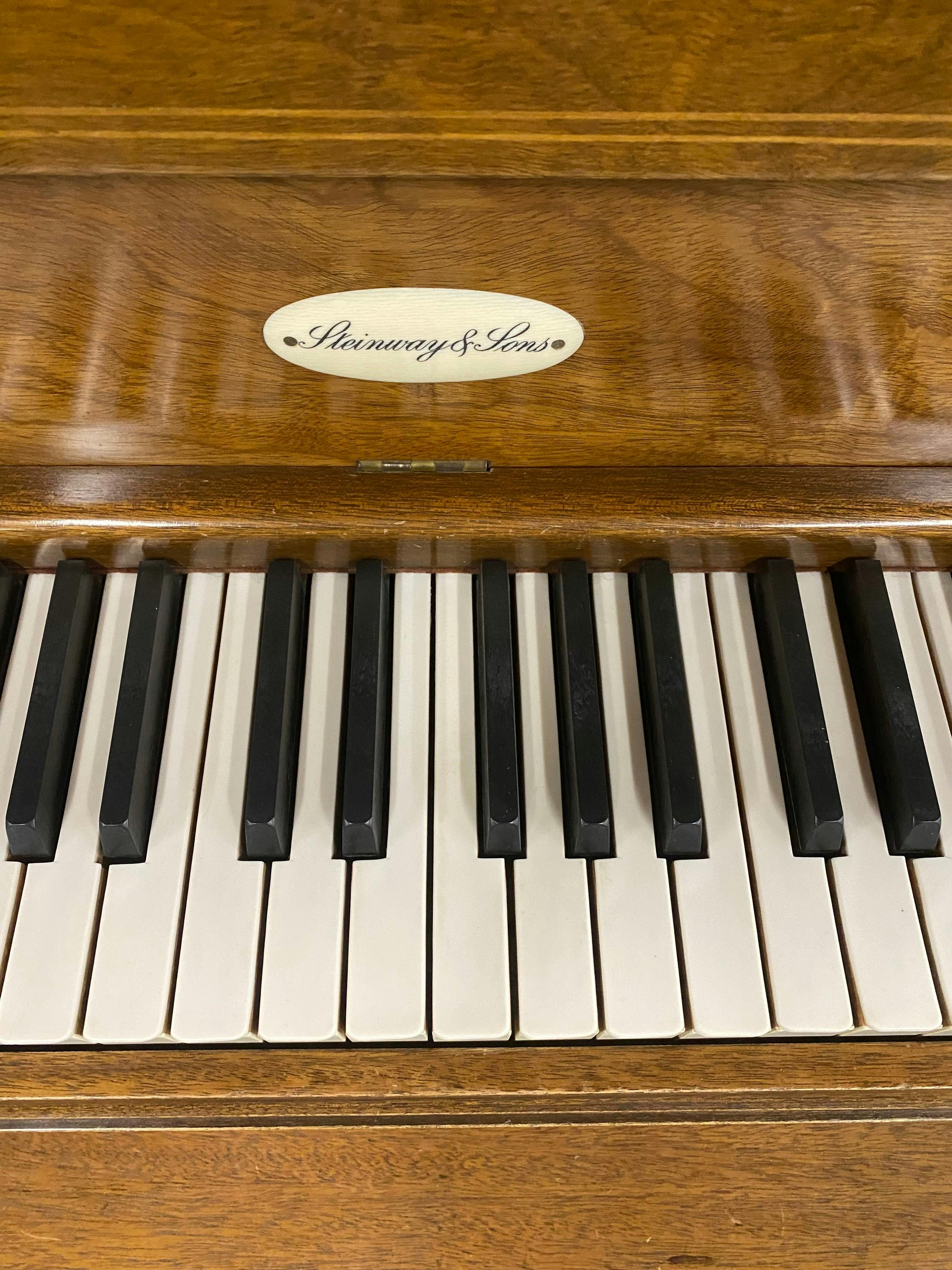 Steinway Hepplewhite Console Piano - PhotoNov142023_15755PM