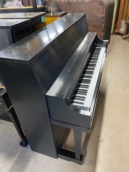 Yamaha P22 Studio Upright Piano - PhotoDec122023_94346AM