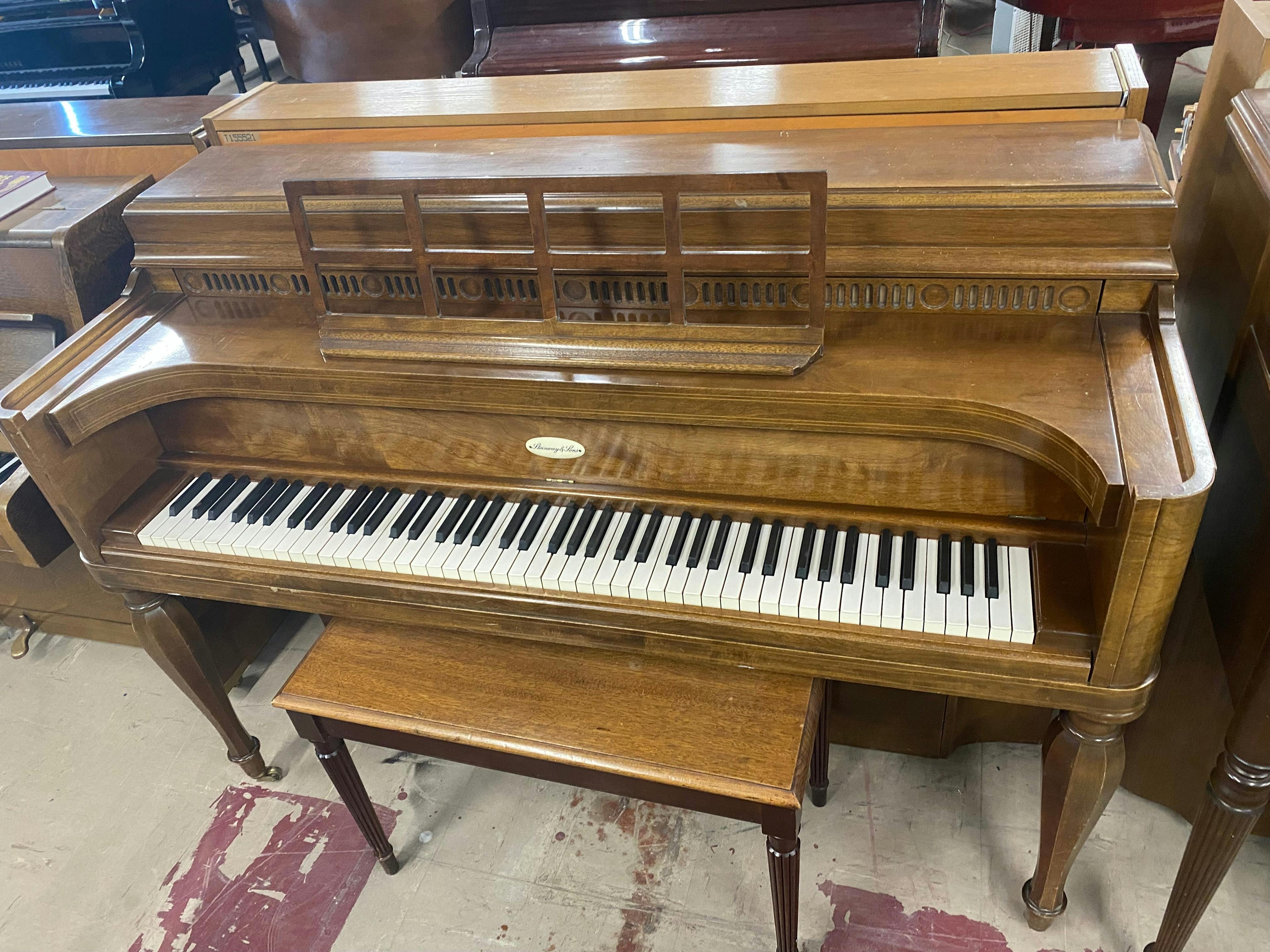 Steinway Hepplewhite Console Piano