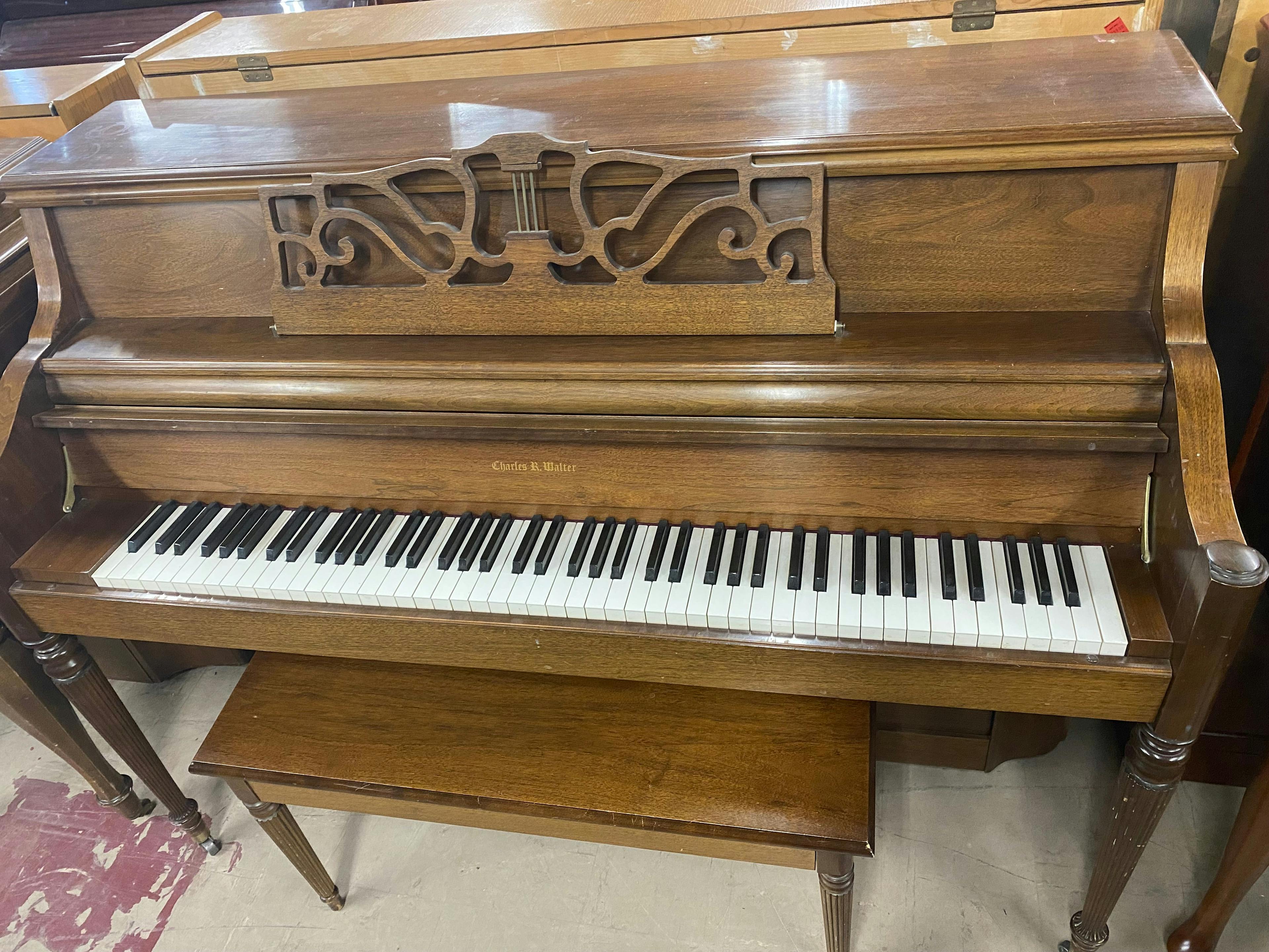 Charles Walter Traditional Console Piano